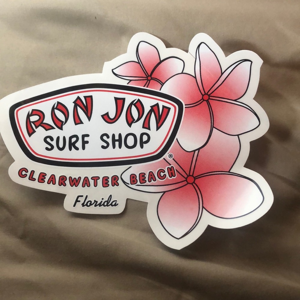 Ron Jon 5in. sticker